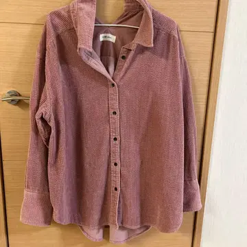 slobe citron 코듀로이 셔츠