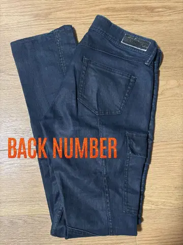 백 넘버 다크 블루 카고 팬츠 M 사이즈