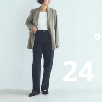 YANUK 보이즈 스트레이트 데님 LEA 24 OBK