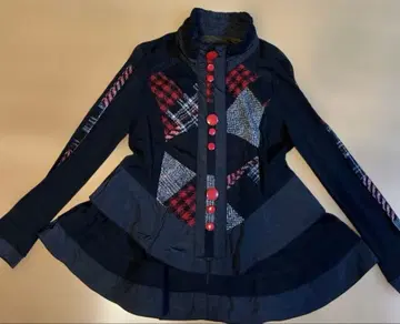 콘도 에이코 이소재 경량 자켓 울 & 파워넷