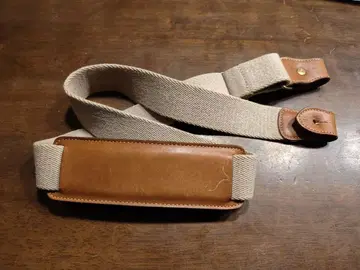 Ghurka 캔버스 가죽 스트랩