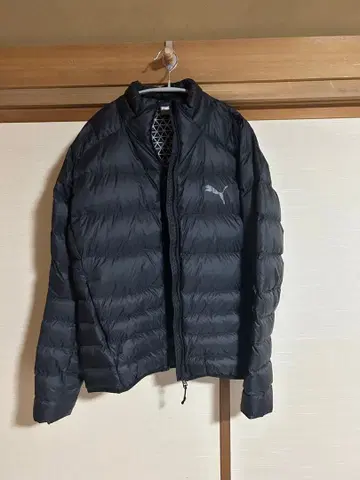 PUMA 블랙 다운 자켓 M 사이즈