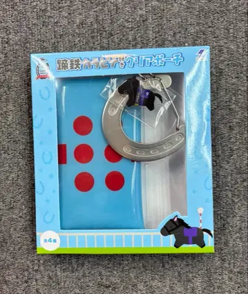 서러브레드 컬렉션 말굽 카라비너 포함 클리어 파우치 이퀴녹스