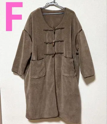 [ 미착용 새상품 택 포함 ] Bab 아우터 더플 코트 브라운