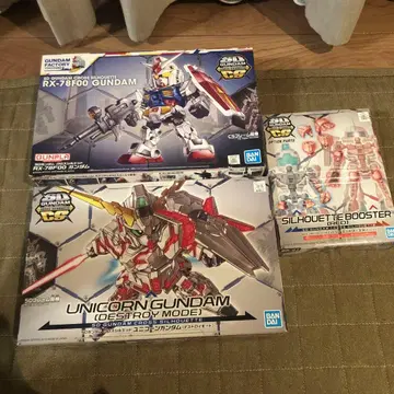 건담 프라모델 SD건담 크로스 실루엣 세트