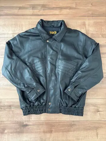 TOKO 블랙 가죽 자켓 M 짧은 기장 a-2