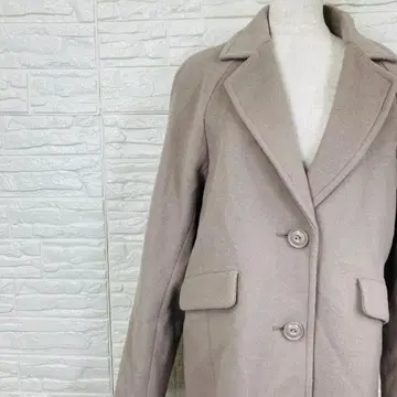 슬라이 코트 롱 코트 울 혼방 A라인 M [ 2781-49 ]