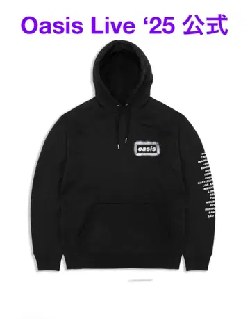 일본 미발매 새상품 Oasis Live '25 공식 후드티