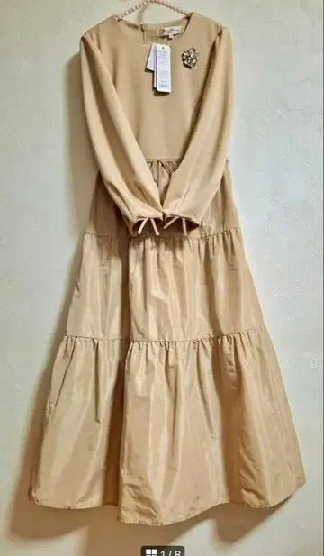 슈퍼 뷰티 롱 원피스 42 택 포함 새상품