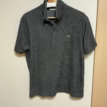 LACOSTE 그레이 피케 셔츠