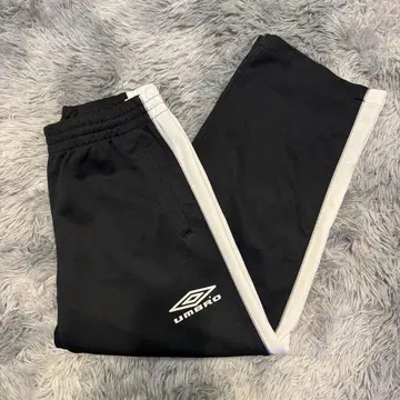 umbro 엄브로 트랙 팬츠 블랙 화이트 저지 M 사이즈