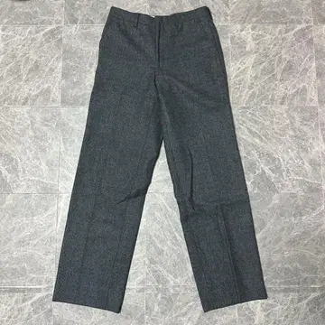 [ 70s ] 빈티지 그레이 슬랙스 센터 프레스