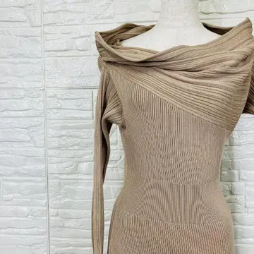 리엔다 오프숄더 머메이드 니트 원피스 프리 [ 2774-29 ]