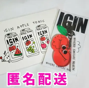 IGIN 팝업 키링+엽서 2종 세트 진