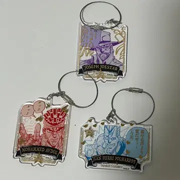 죠죠 월드 와이어 키링 vol.2