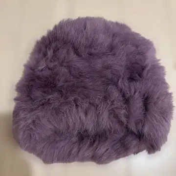 milsa 모자 토끼 퍼플