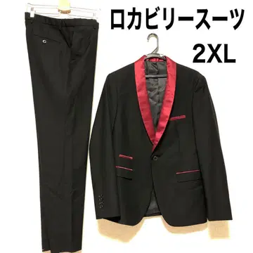 로카빌리 수트 무대 의상 빅 사이즈 2XL