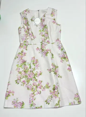 미사용 새상품 아베닐 에투알 플라워 원피스 핑크