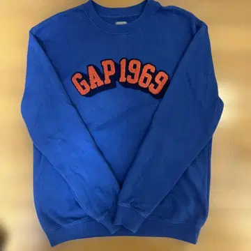 GAP 1969 맨투맨 XS 파랑