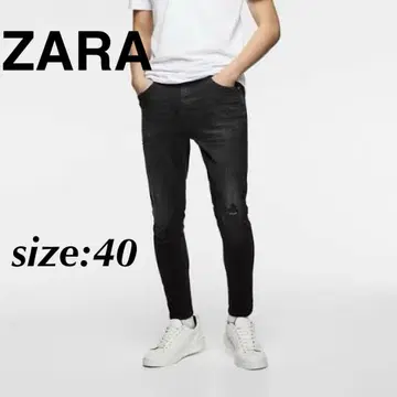 ZARA 자라 스키니 데님 블랙 데님 청바지 데님 팬츠 데님 40