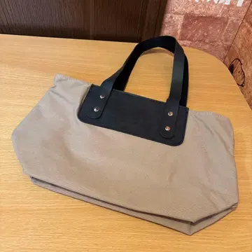 DEAN & DELUCA 토트백 베이지/블랙 BANGKOK