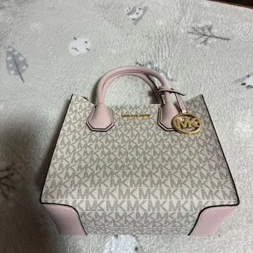 Michael Kors 숄더백 화이트/핑크