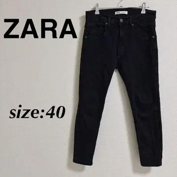 ZARA 자라 스키니 데님 블랙 데님 청바지 데님 팬츠 데님 40