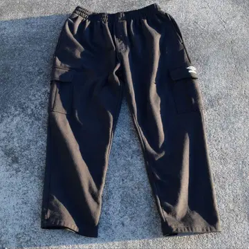 레어 umbro 엄브로 맨투맨 카고 팬츠 블랙 XL 테크