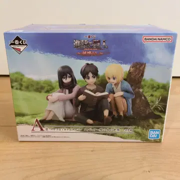 제일복권 땅울림 엘렌&미카사&알민 벽 너머의 세계 진격의 거인 A상