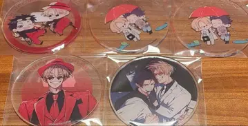 배신자의 러브송 카페 아크릴 코스터 토미타 모에