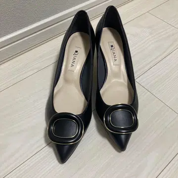 DIANA 다이애나 23.5 블랙 펌프스 미사용 새상품