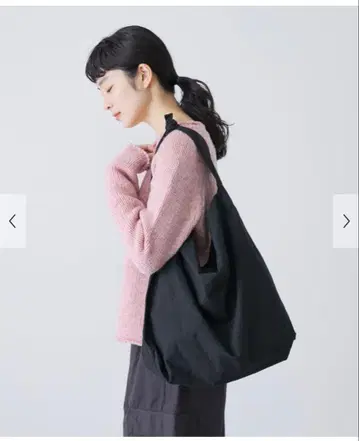 택 포함 새상품 카구레 코튼 숄더백