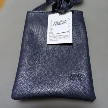 FRANCO FERRARIO 네이비 숄더백