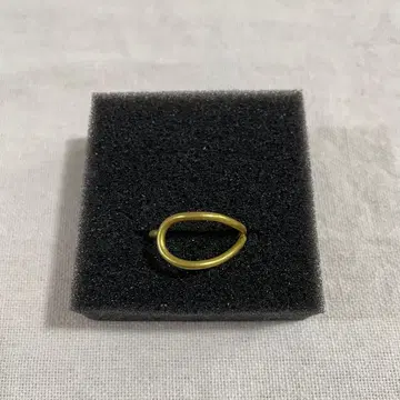 골드 심플 오픈 반지 프리 사이즈