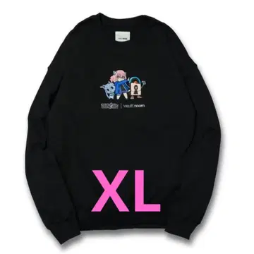 VAULTROOM x nqrse x HAPPY CREWNECK XL