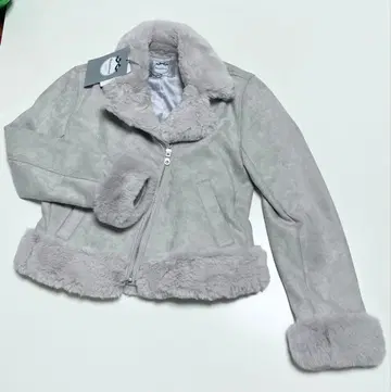 미사용 새상품 리랜드트루 퍼 라이더스 자켓 블루 그레이