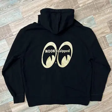 MOON Equiped 후드티 후디 문아이즈 블랙 L