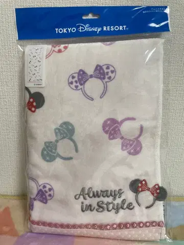 도쿄 디즈니 리조트 미니 머리띠 패턴 페이스 타월
