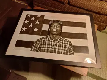 초레어 ASAP ROCKY 에이셉 라키 UK 대형 아트 프레임