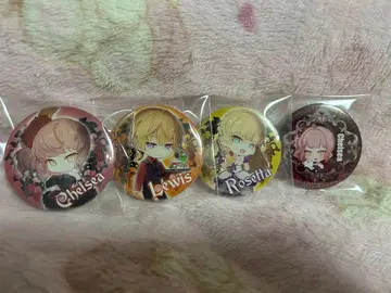 로이스캐 캔뱃지 4개 세트 첼시 루이스 로제타