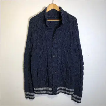 가디건 네이비 XL