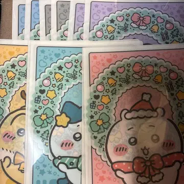 치이카와 클리어 파일 6종 컴플리트 2장 합계 12장 세트 세븐일레븐