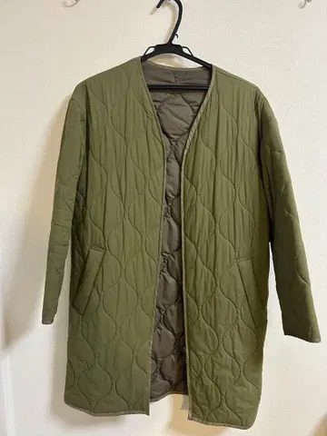 BEAUTY&YOUTH 퀼팅 자켓 S 사이즈 올리브
