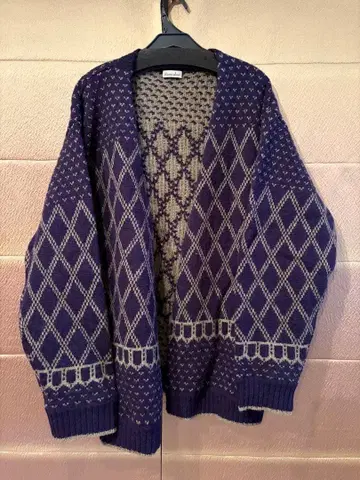 steven alan 다이아몬드 패턴 가디건