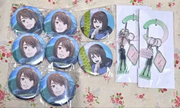 주술회전 팬파레 복권 이에이리 쇼코 캔뱃지 카라비너