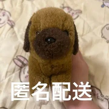 퍼스트사 장난 천사 브라운 강아지 개 봉제 인형