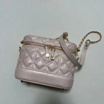 randa 핑크 퀼팅 숄더백