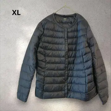 유니클로 네이비 울트라 라이트 다운 자켓 XL