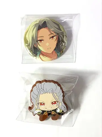 앙스타 란 나기사 캔뱃지 노카리 러버 클립