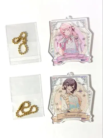 프로세카 감사제 아크릴 키링 아키야마 미즈키 시노노메 에나 2종 세트
